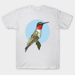 Ruby Throated Hummingbird T-Shirt